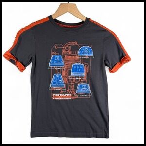 Disney Parks Star Wars Galaxy's Edge Droid‎ Builders Youth Tee M 10 12 Exclusive